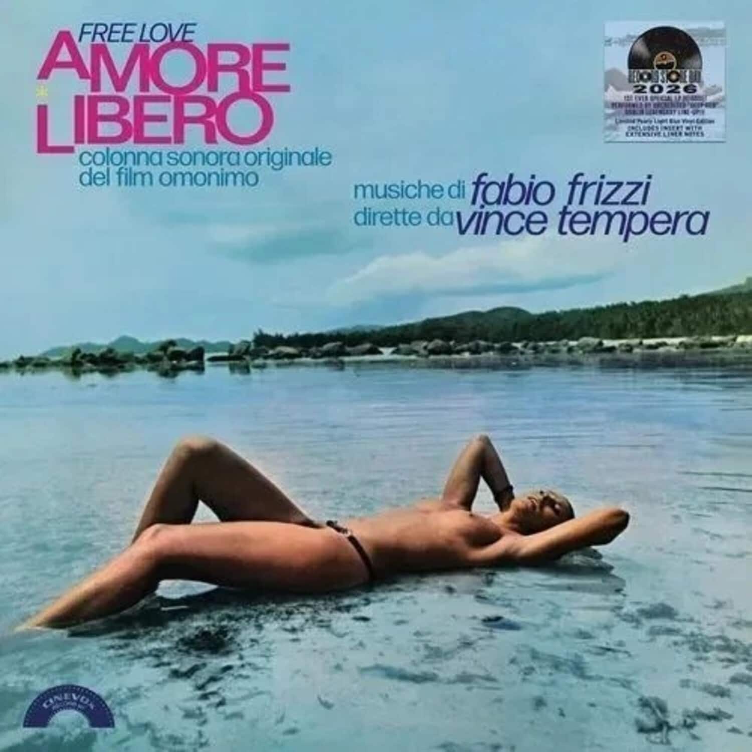 Frizzi,Fabio / Goblin - Amore Libero (Original Soundtrack) - Limited Pearly Light Blue Colored Vinyl - VINYL LP price history on PriceWatchPro