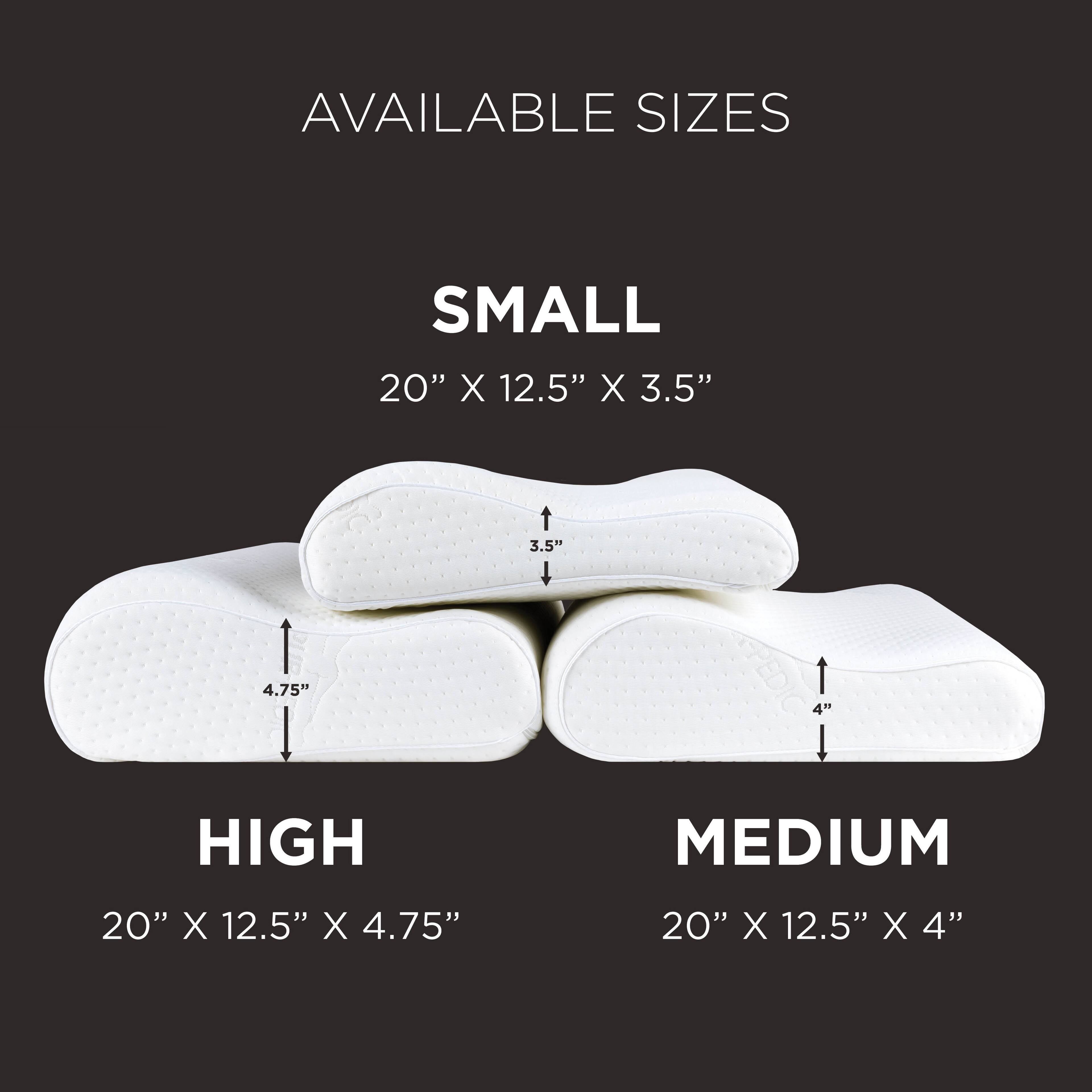 AVAILABLE SIZES

SMALL  
20" X 12.5" X 3.5"  
4.75" HIGH

MEDIUM  
20" X 12.5" X 4"  
4" HIGH

HIGH  
20" X 12.5" X 4.75"