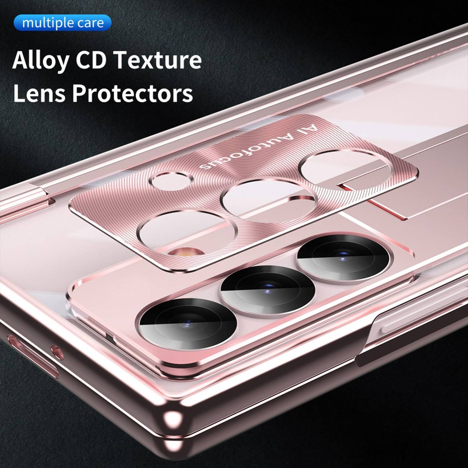 multiple care  
Alloy CD Texture Lens Protectors
