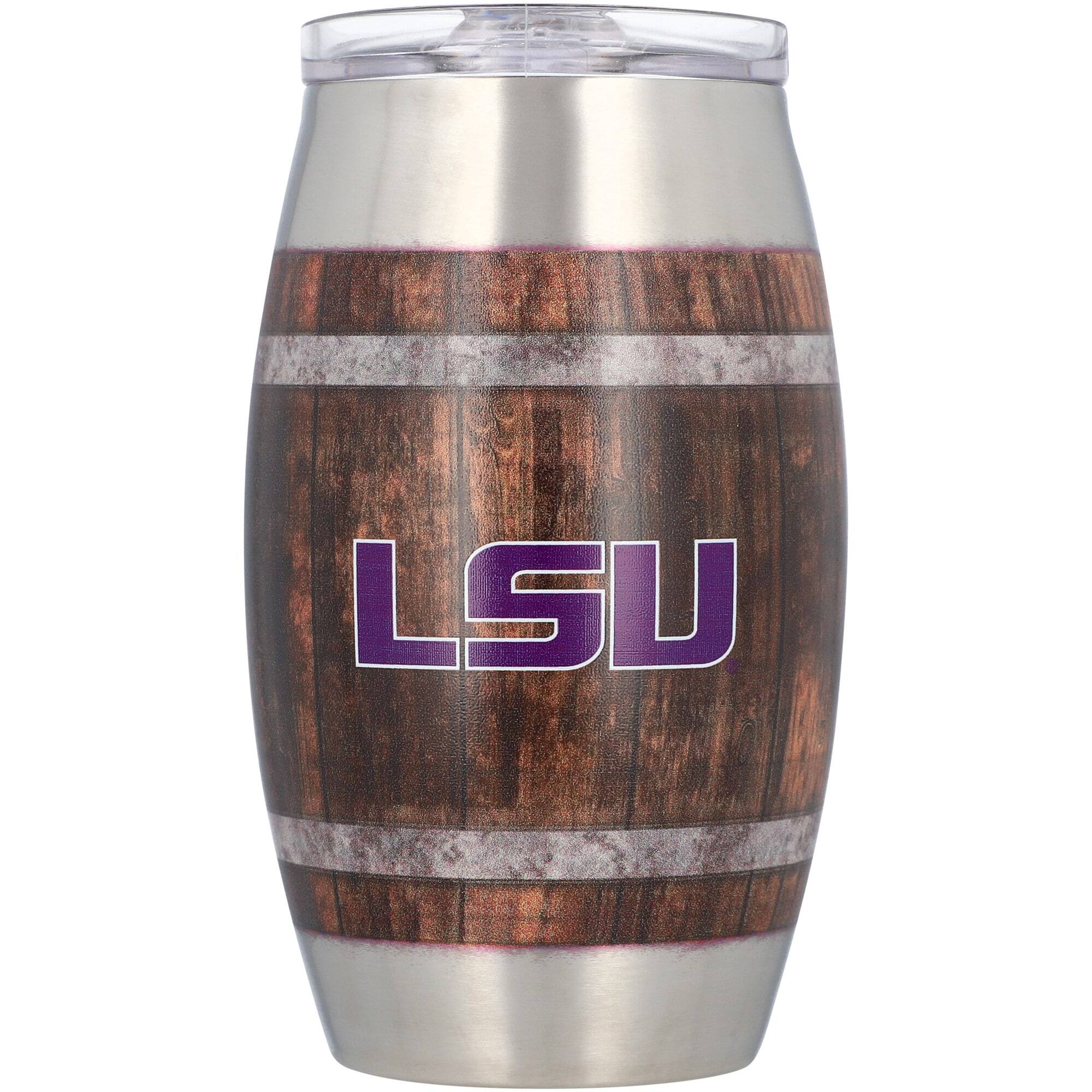 Alt View 2. Indigo Falls - LSU Tigers 15oz. Barrel Tumbler - Multicolor.