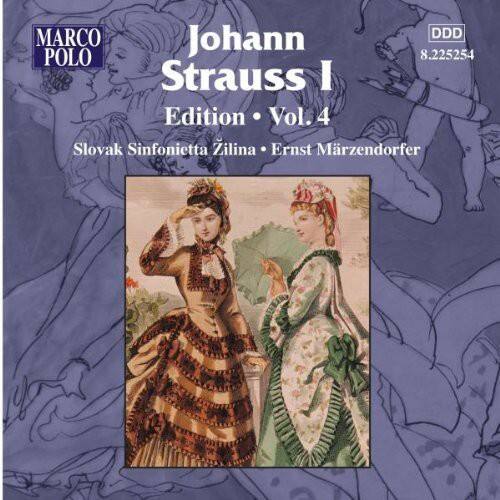 MARCO POLO  
Johann Strauss I  
Edition • Vol. 4  
Slovak Sinfonietta Zilina • Ernst Mrzendorfer  
DDD  
No. 225254