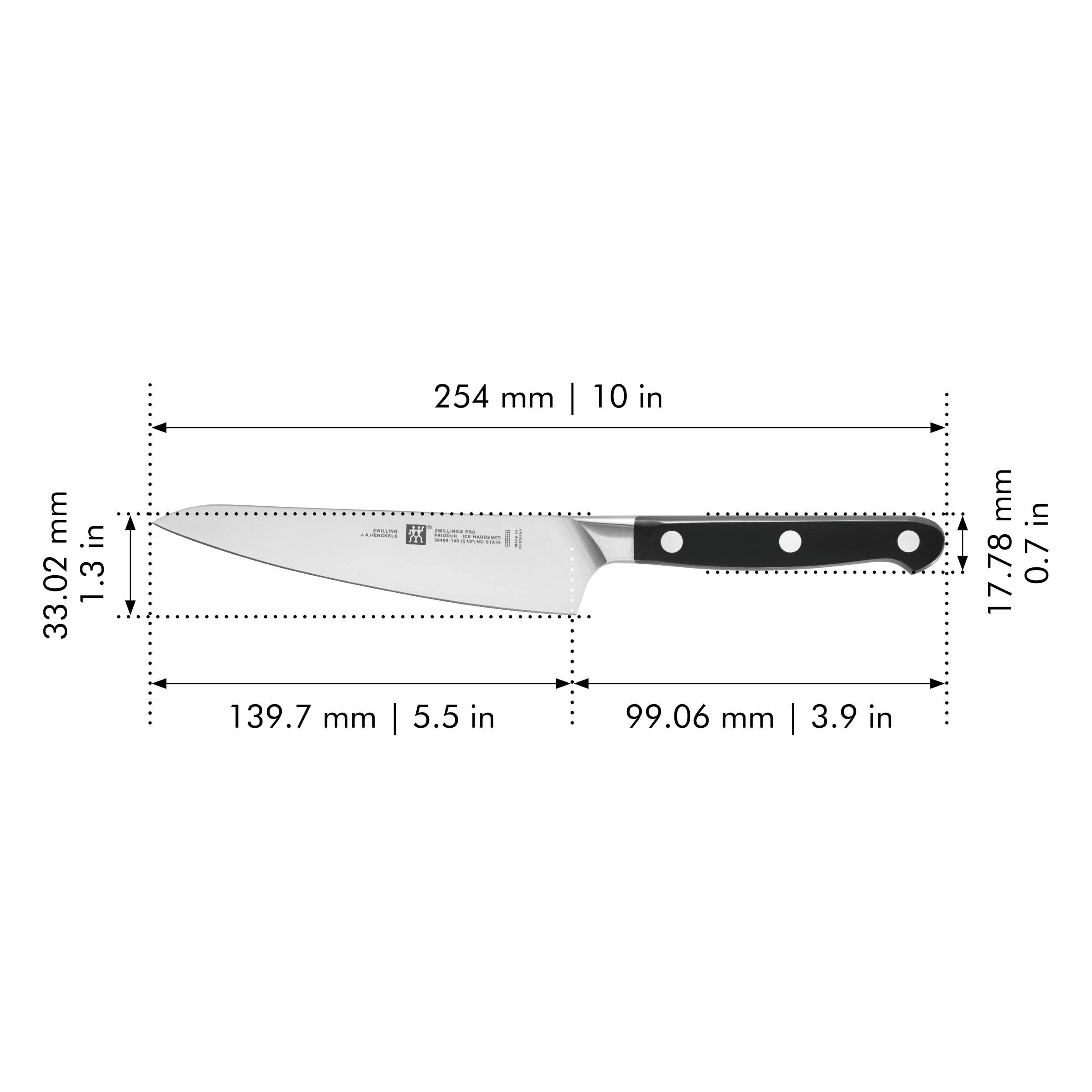 254 mm | 10 in  
33.02 mm | 1.3 in  
139.7 mm | 5.5 in  
99.06 mm | 3.9 in  
17.78 mm | 0.7 in