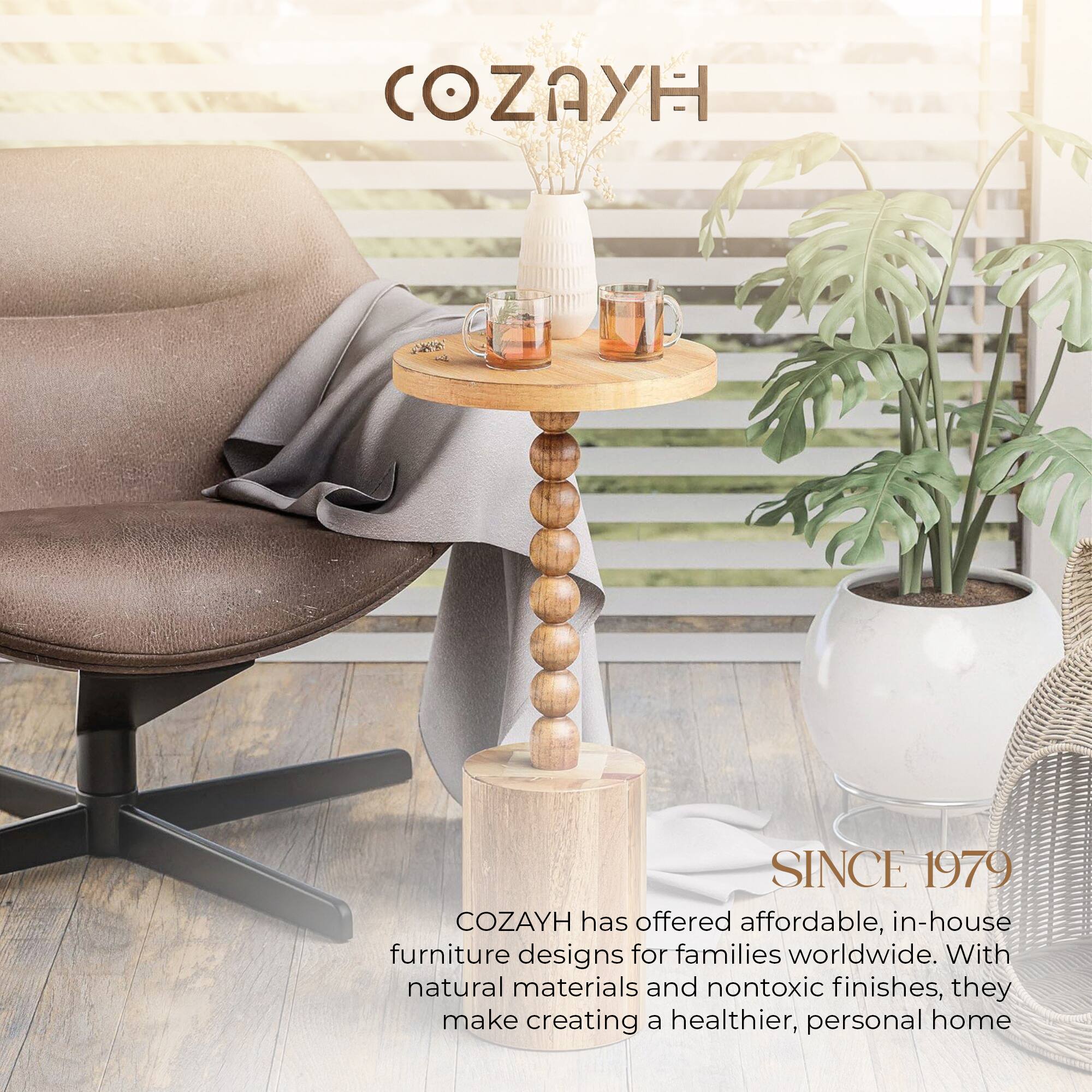 COZAYH

SINCE 1979

COZAYH has offered affordable, in-house furniture designs for families worldwide. With natural materials and nontoxic finishes, they make creating a healthier, personal home.