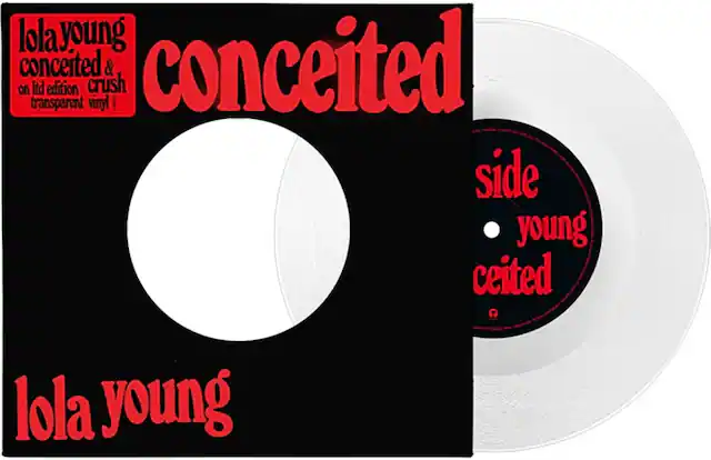 Lola Young
Conceited & Crush
on Ltd Edition Transparent Vinyl
Conceited
Side
Young
Conceited
Lola Young