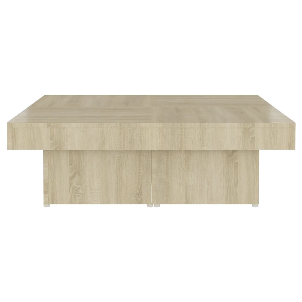 Alt View 5. Boyel Living - Modern Sonoma Oak Coffee Table with Stylish and Durable Engineered Wood - Brown.
