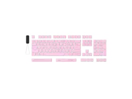 HyperX - Pudding Keycaps 2 - Full Key Set - PBT - (US Layout) - Pink