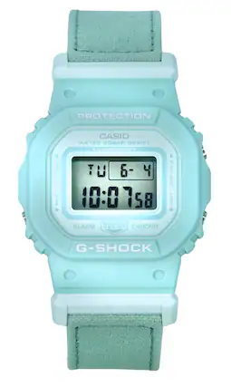 PROTECTION
CASIO
WATER 20BAR RESIST
ILLUMINATOR
TU 6-4
10:07:58
LEO BACKLIGHT
ALARM
SHOCK RESIST
CHRONO
G-SHOCK