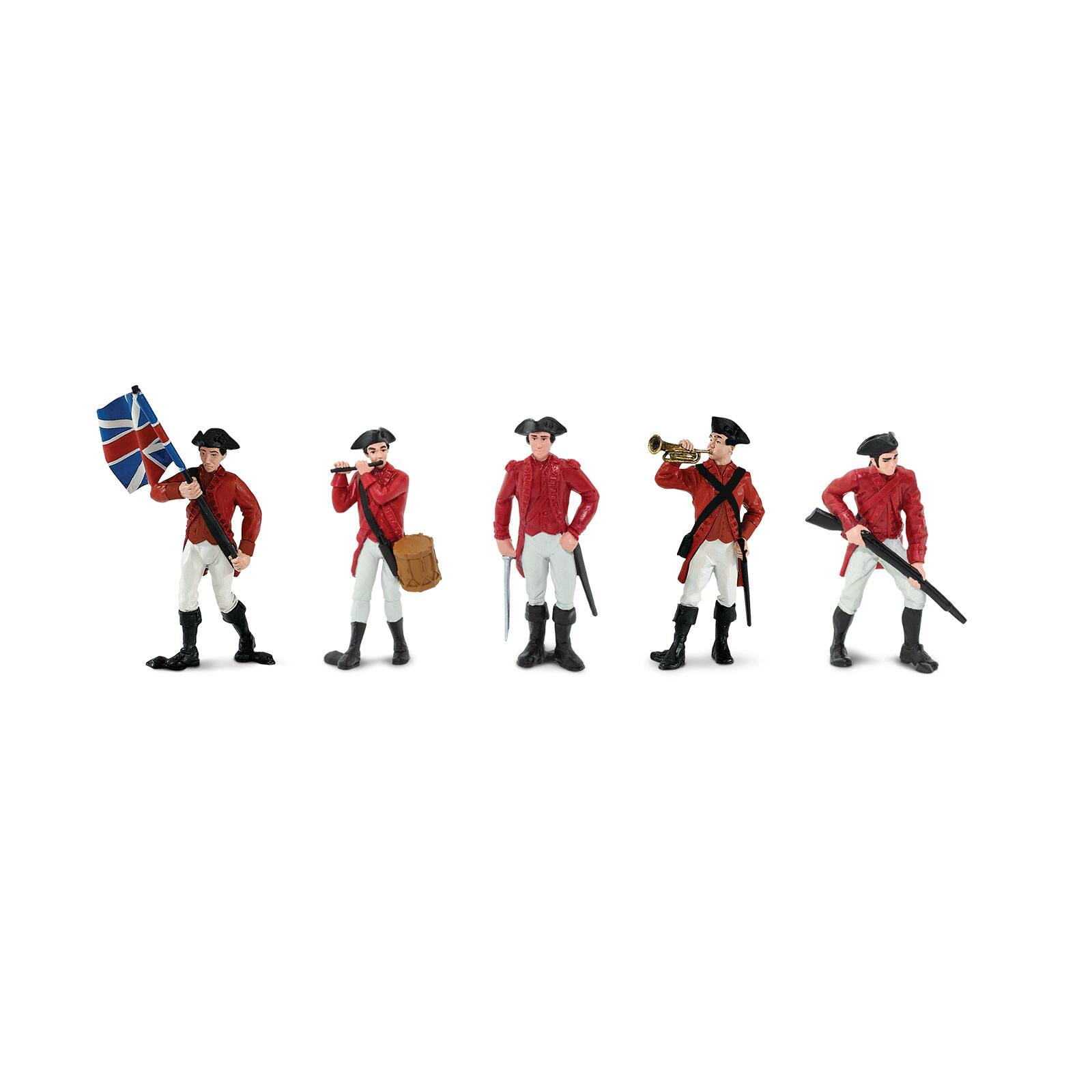 Back. Safari Ltd. - American Rev. War British Army Toob Toy.