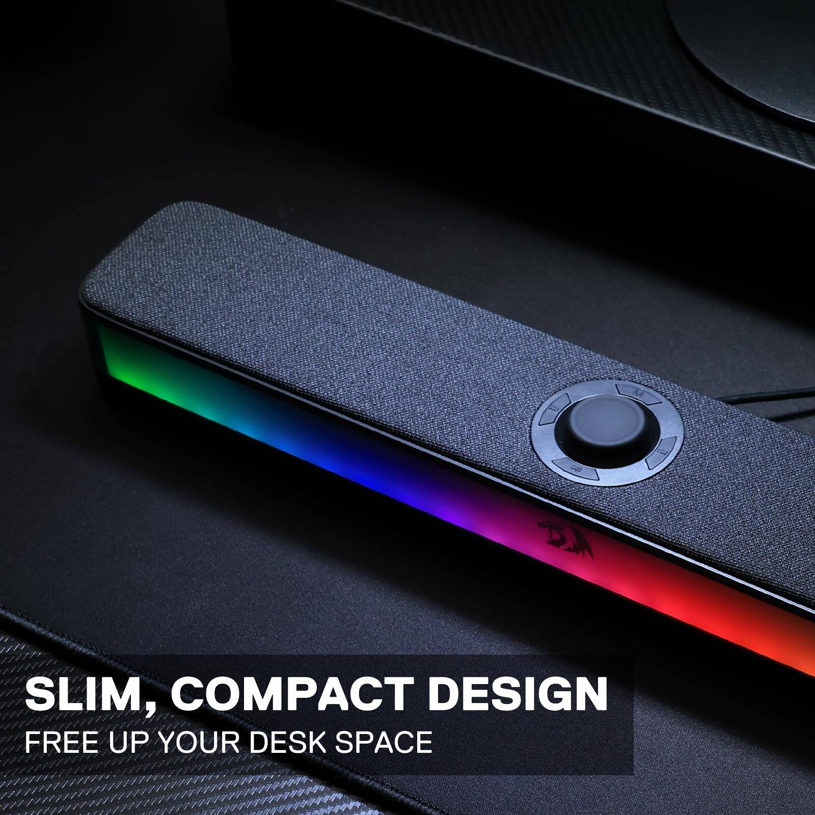 SLIM, COMPACT DESIGN  
FREE UP YOUR DESK SPACE
