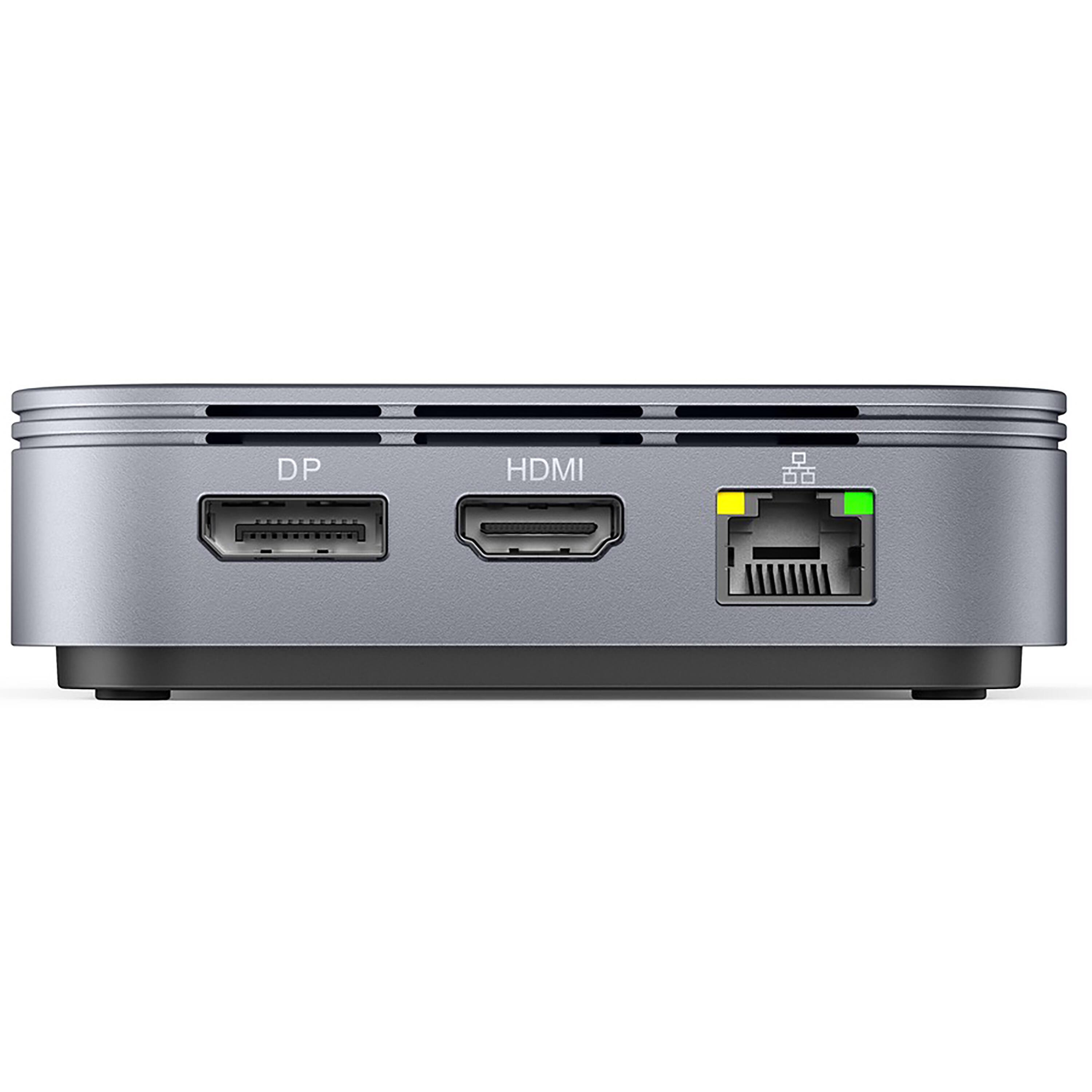 Alt View 15. Targus - HyperDrive Thunderbolt 3 7-Port Mobile Dock - Gray.