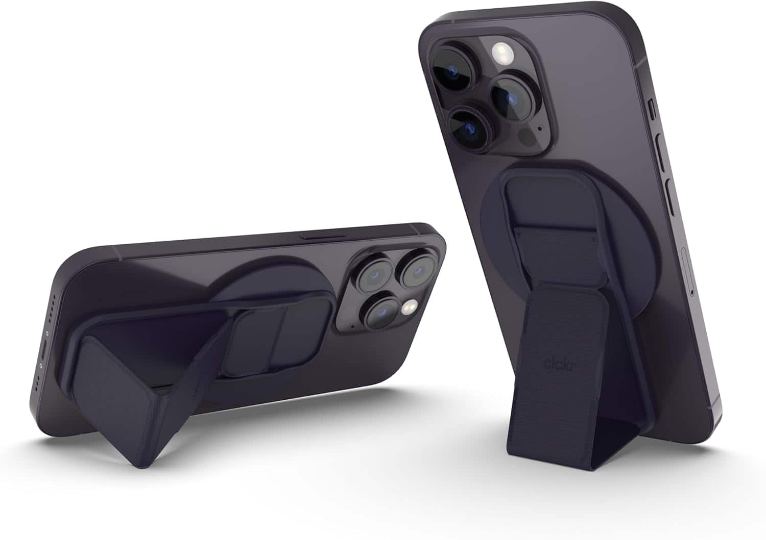 Front. CLCKR - Clckr Stand & Grip For MagSafe Phone Grip | Color: Purple - Purple.