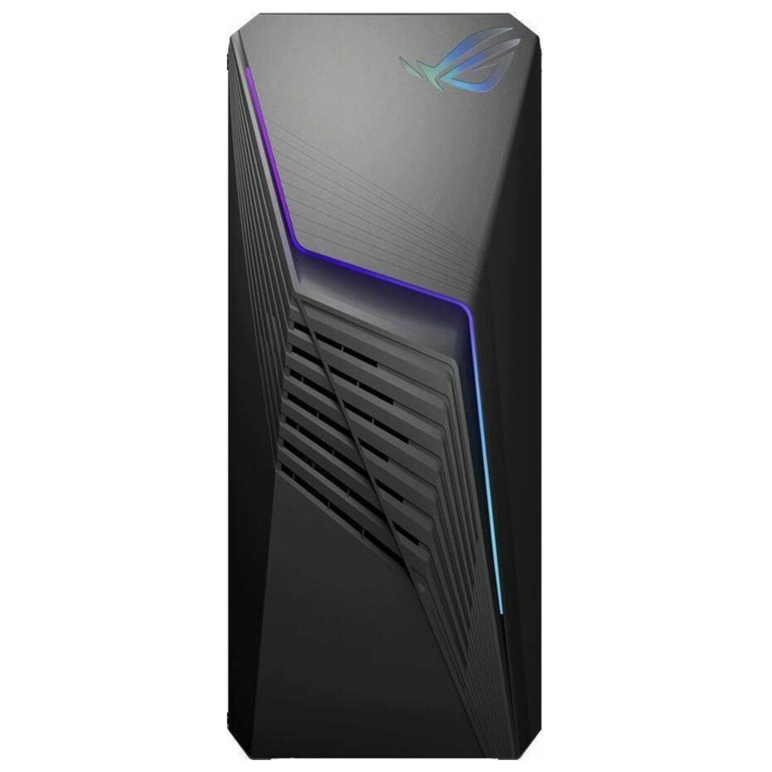 Alt View 1. ASUS - ROG Strix Intel Core i7-14700F 2.1 GHz up to 5.3 GHz 32GB DDR5 1TB SSD GeForce RTX 4060 Windows 11 Home Gaming Desktop - Dark Gray.