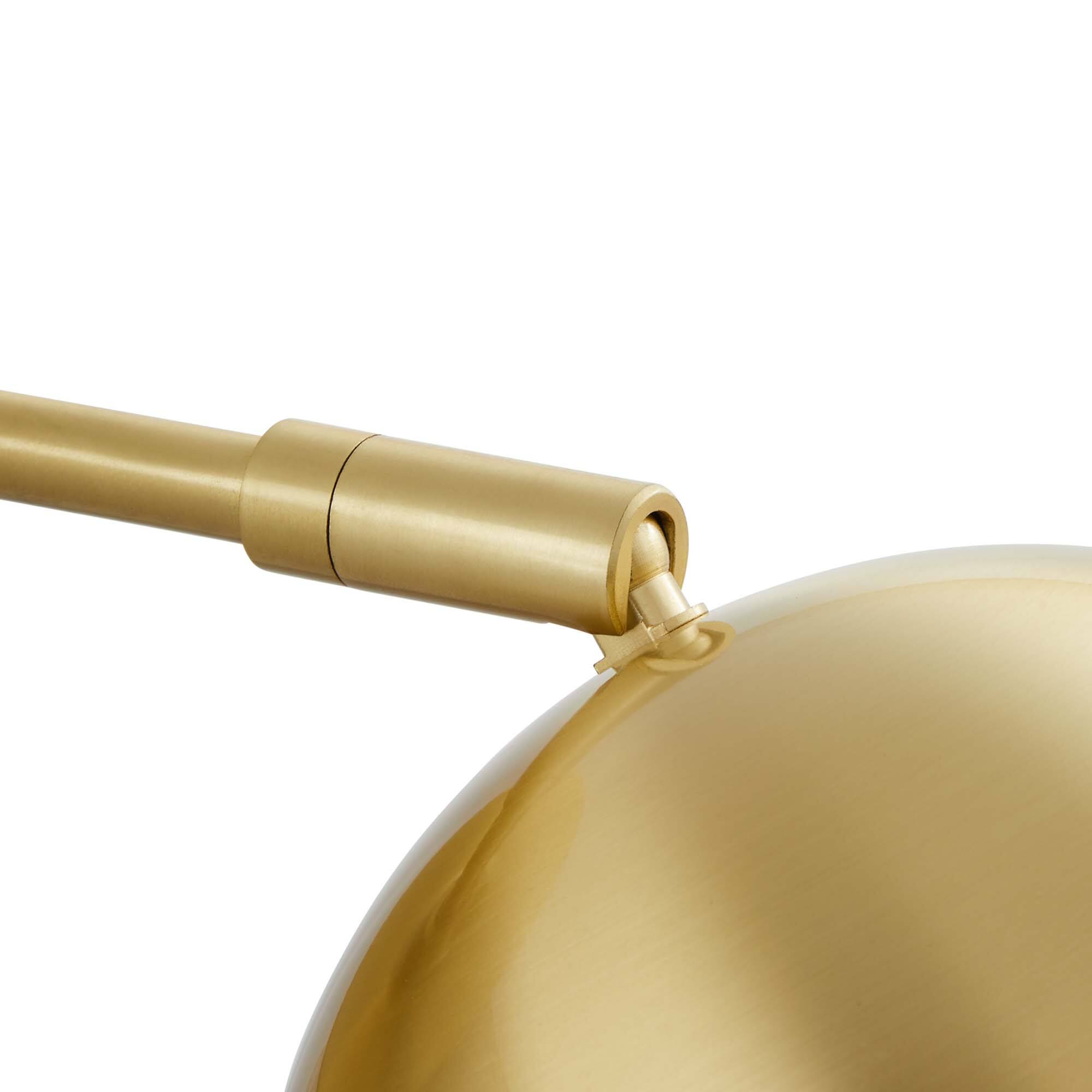 Alt View 5. Modway - Chalice 4" Swing-Arm Metal Wall Sconce by Modway - Satin Brass.