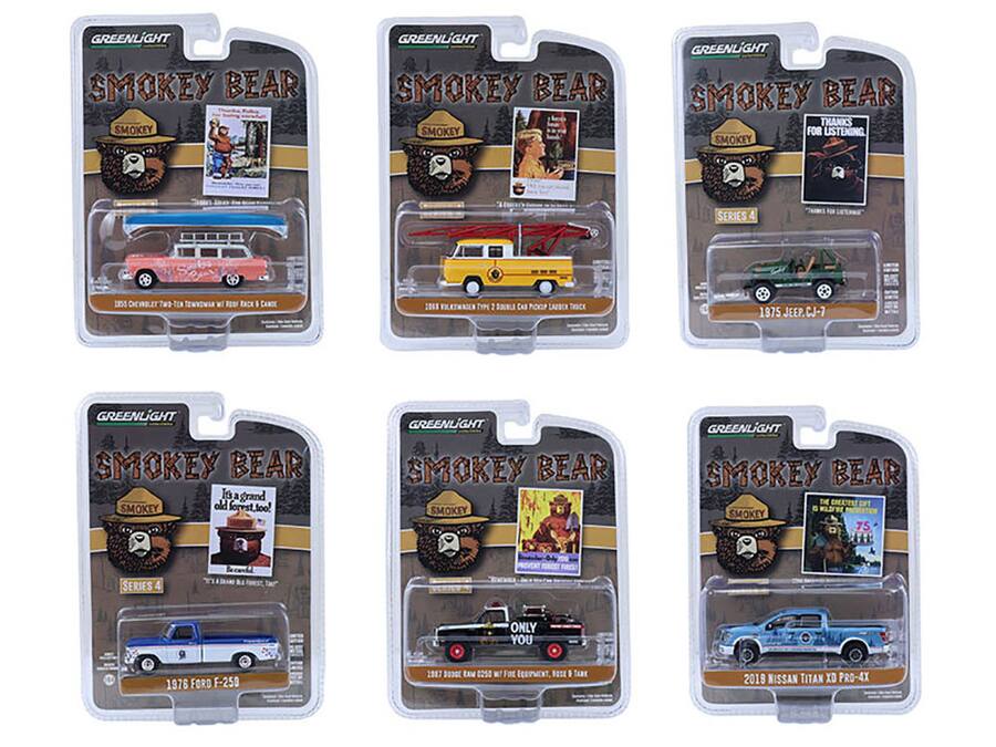 Greenlight Smokey Bear 3 - 1990 Ford F-250 w/Fire Equipment, Hose & Tank 38060-E Greenlight Smokey Bear 3 - 1990 Ford F-250 w/Fire Equipment, Hose & Tank 38060-E