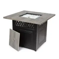 Mr. Bar-B-Q - Dakota Fire Pit - Black - Front_Zoom