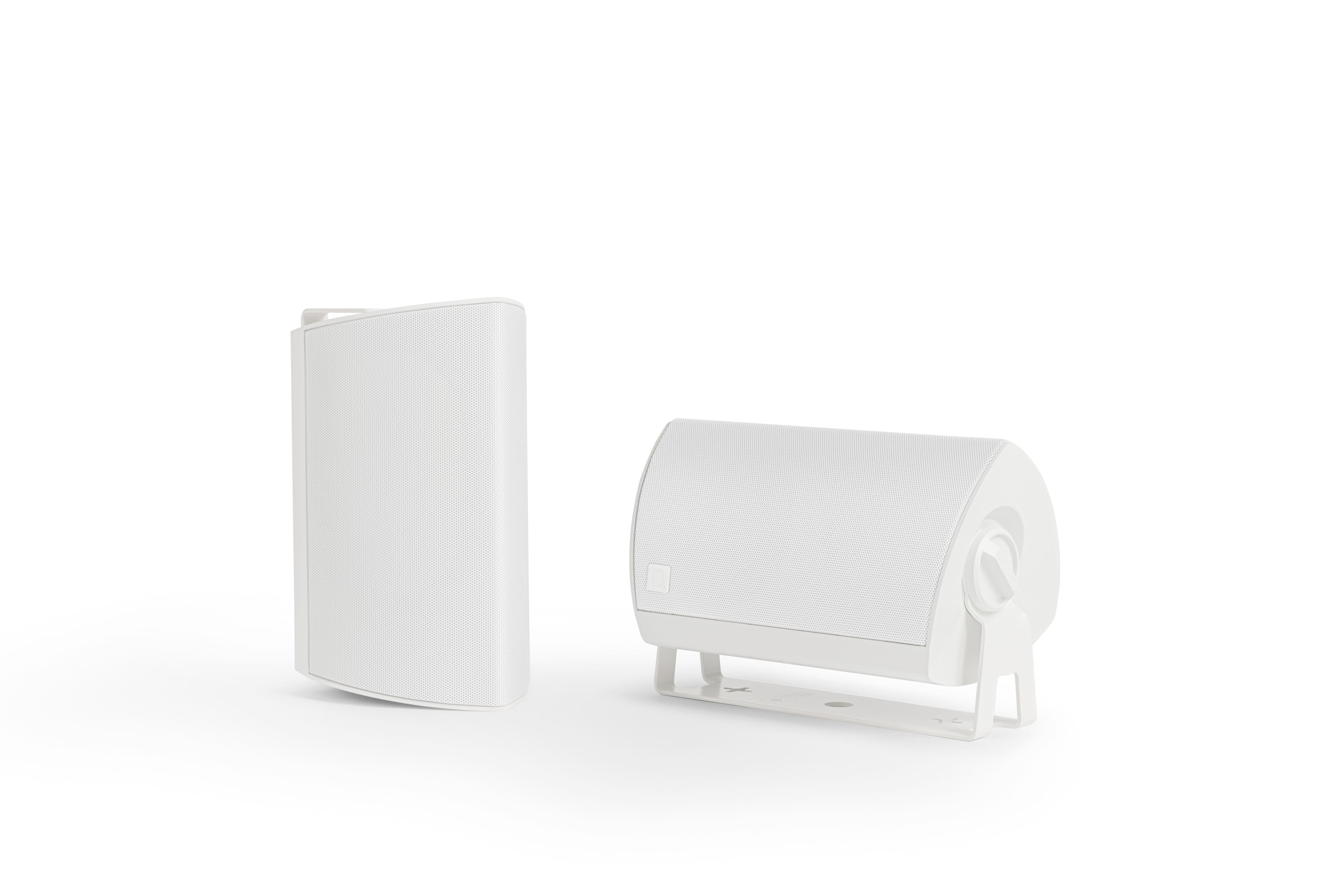 Definitive Technology - Dymension 4.5" 2-Way Outdoor Wall Mount Speakers Pair - White - Front_Zoom