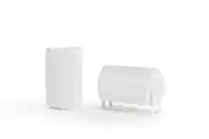 Front. Definitive Technology - Dymension 4.5" 2-Way Outdoor Wall Mount Speakers Pair - White.