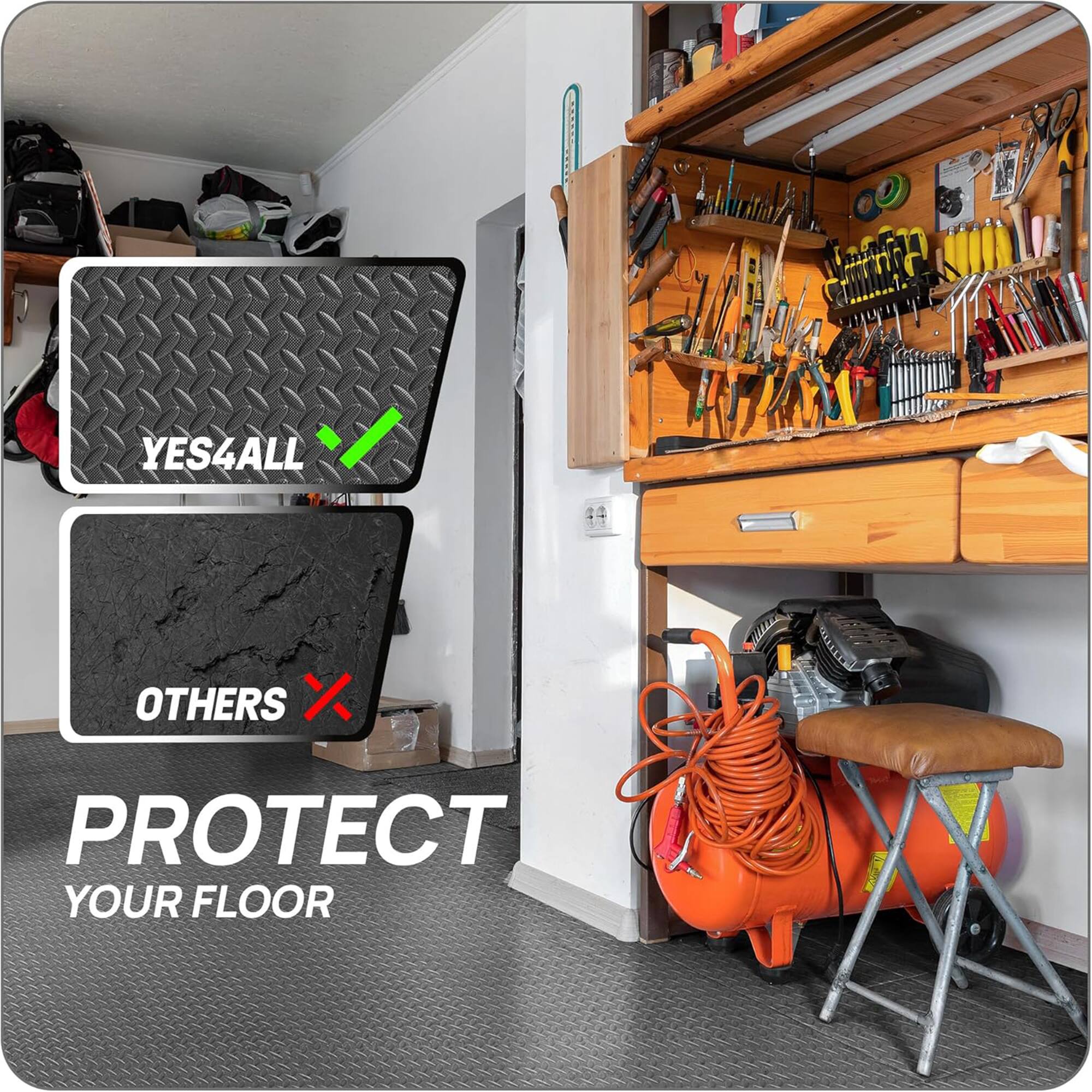 YES4ALL  
OTHERS X  
PROTECT YOUR FLOOR