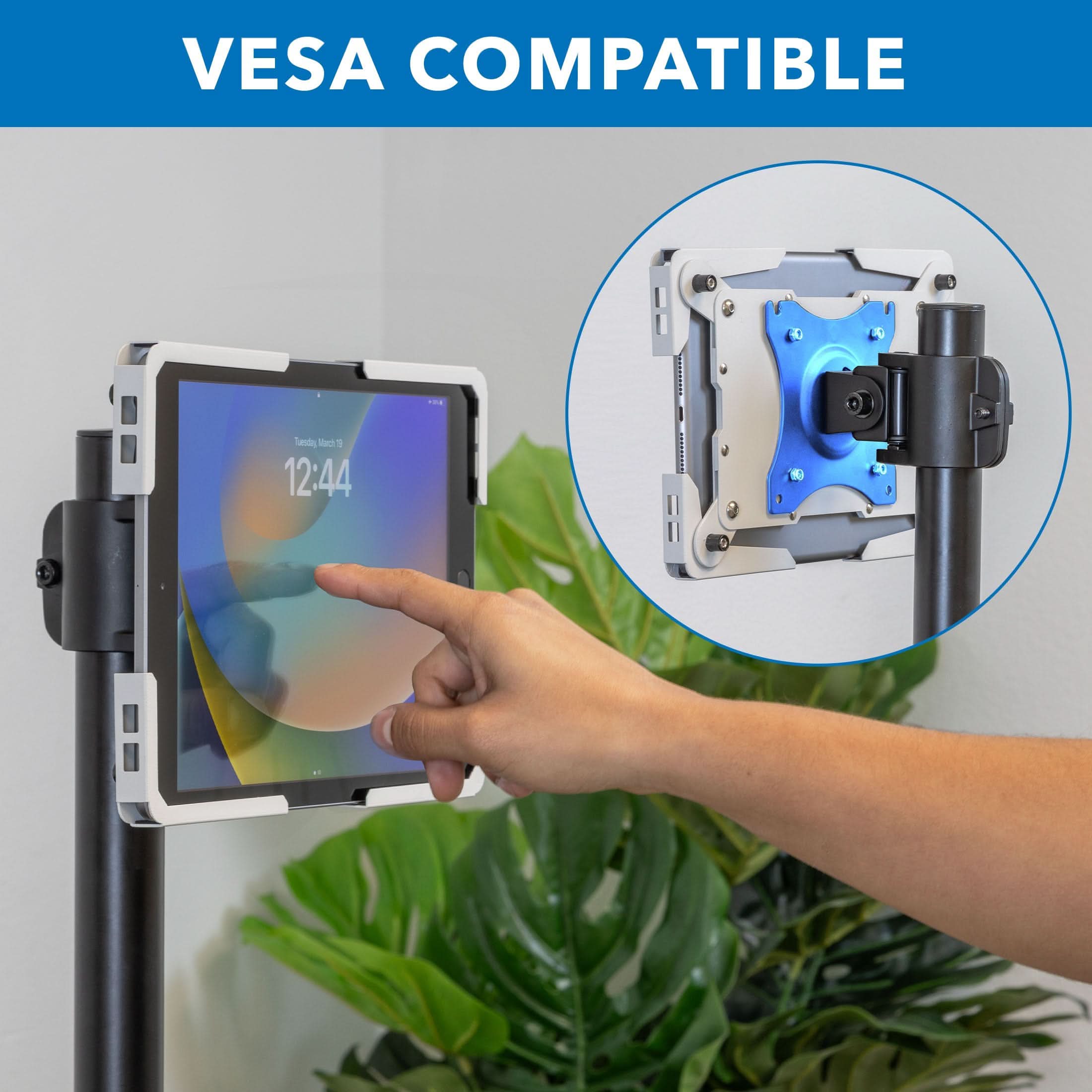 Mount It! Universal Tablet Wall Mount Fits Most 9.7”–13.1” Tablets