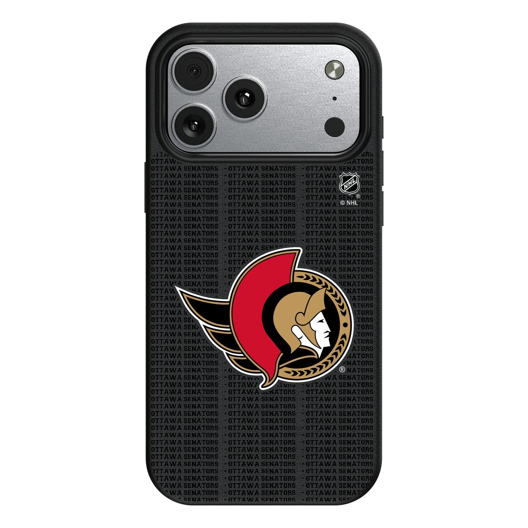 Keyscaper - NHL - Ottawa Senators Primary Logo iPhone Magnetic Bump Case - 17 Pro - Black price history on PriceWatchPro