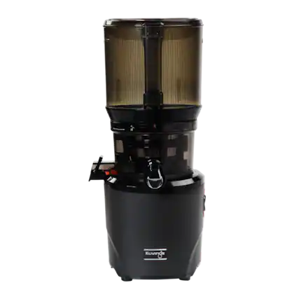 Front. Kuvings - Hands-Free Slow Juicer AUTO10, Black - Matte Black.