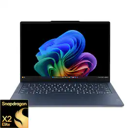 Lenovo - Yoga Slim 7x- Copilot+ PC - 14" 2K OLED Touch-Screen Laptop - Snapdragon X2 Elite X2E-80-100 2026 - 16GB Memory- 1TB SSD - Cosmic Blue