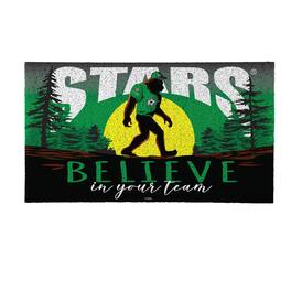 Evergreen Enterprises - Dallas Stars 28" x 16" Bigfoot Believe in Your Team Turf Door Mat - Multicolor