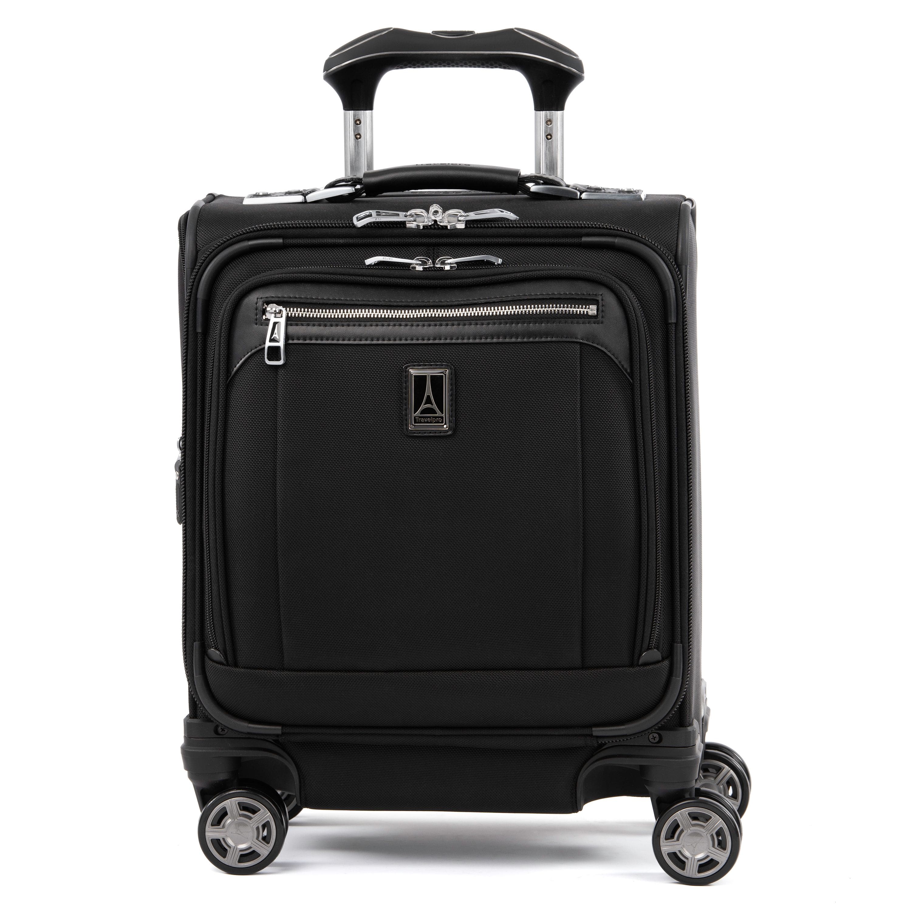 Travelpro - Platinum Elite Underseat Spinner Tote Bag with USB Port - Shadow Black