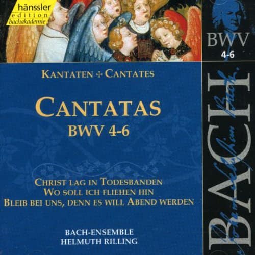 Helmuth Rilling - Sacred Cantatas BWV 4-6  - COMPACT DISCS