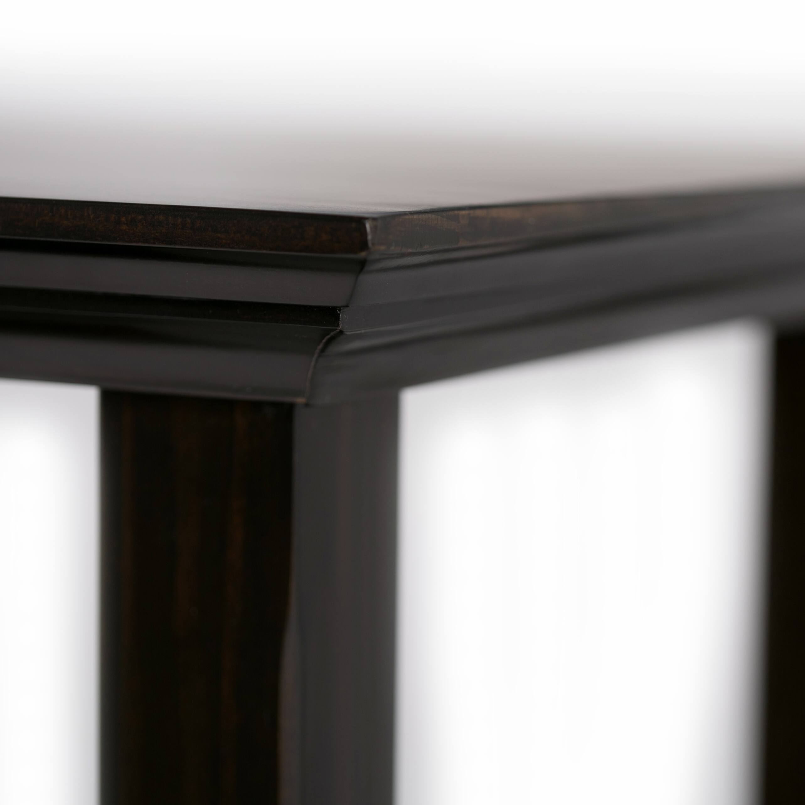 Alt View 14. Simpli Home - Amherst Console Sofa Table - Hickory Brown.