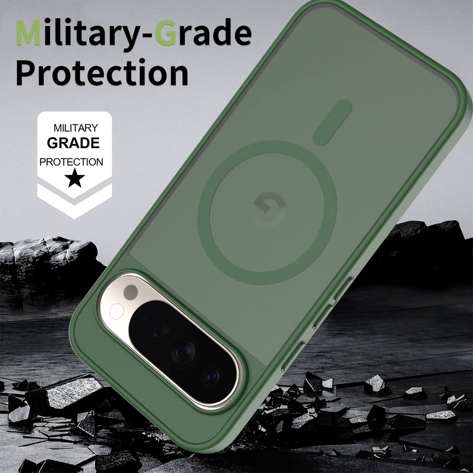 Military-Grade Protection  
MILITARY GRADE PROTECTION
