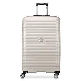Delsey - Cruise 3.0 28" Large Checked Expandable Spinner - Ivory