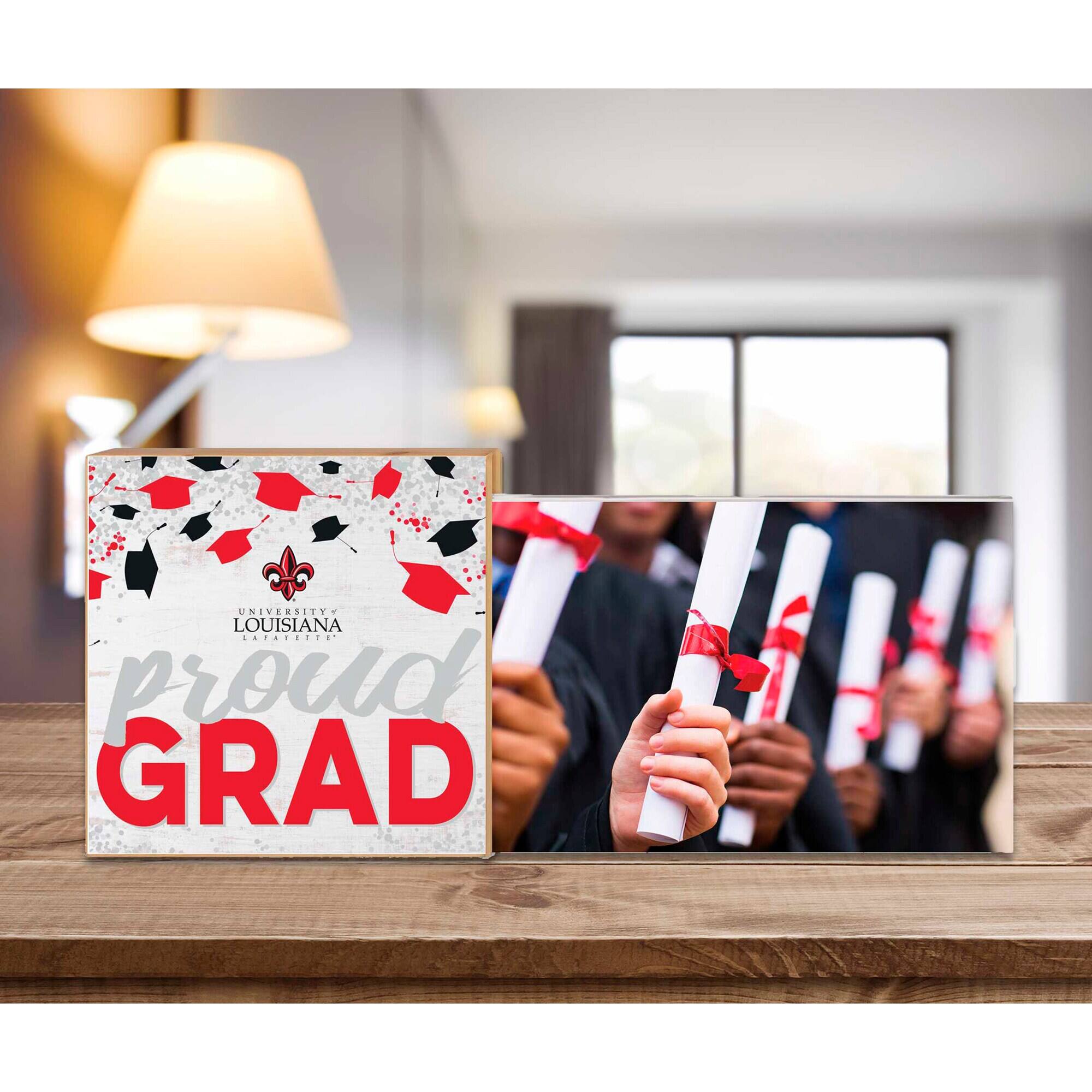 UNIVERSITY OF LOUISIANA  
proud GRAD