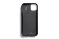 Bellroy - iPhone 15 Plus Leather Phone Case - 3 Card - Black - Front_Zoom