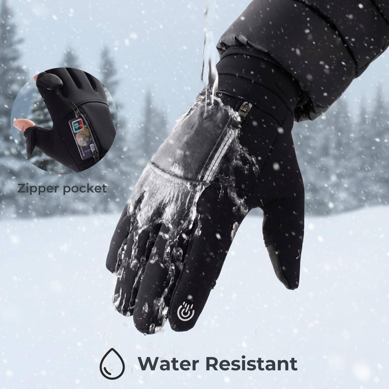 - Zipper pocket
- Water Resistant