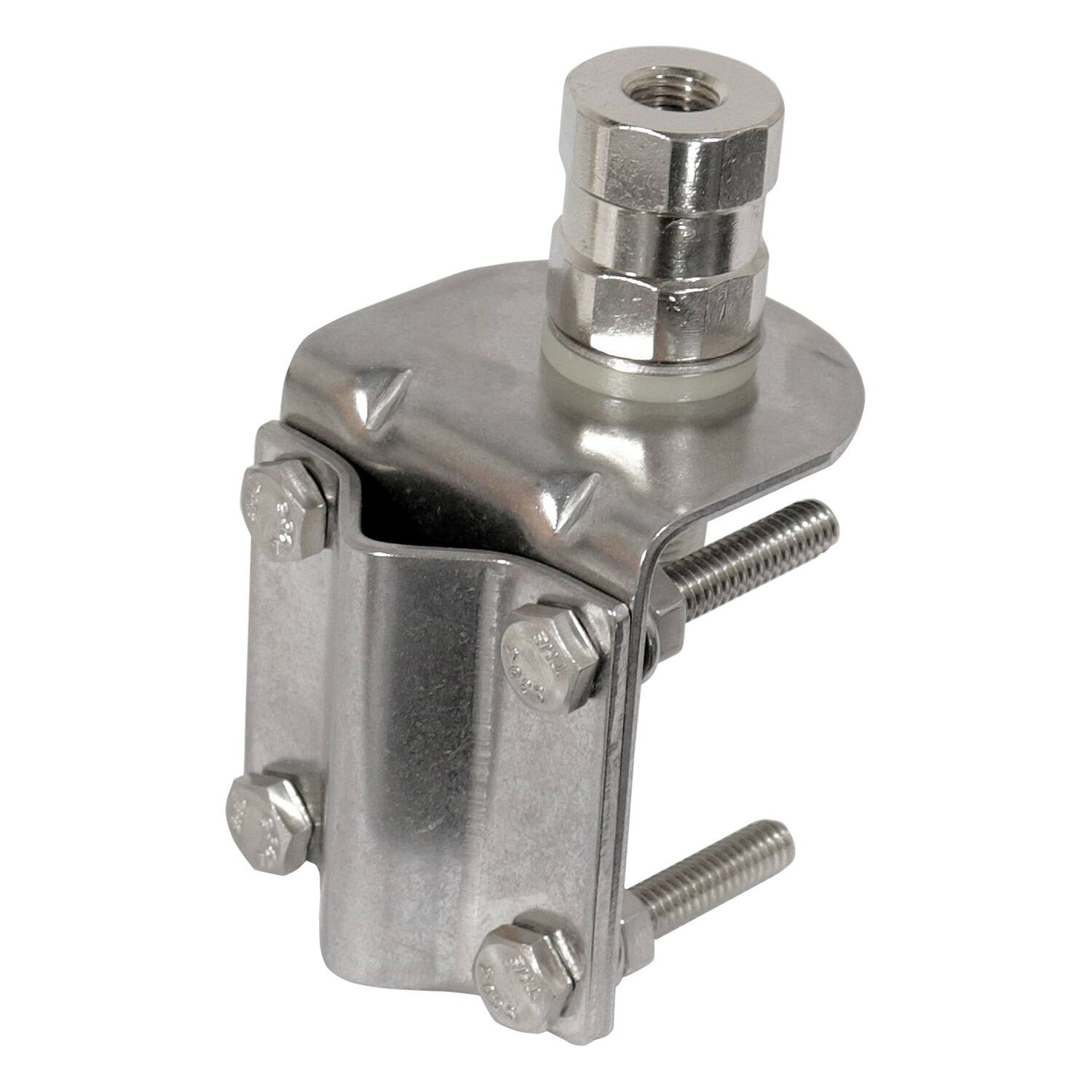 Alt View 5. Browning - Browning Br-fg-ms Stainless Steel Cb Mirror Mount With 3-ft. Heavy-duty Fiberglass Cb Antenna, Br-fg-ms - Black.