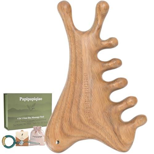 Papipapiqiao Sha Massage Tool 4 in 1 Gua Sha