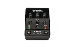 Line 6 - HX One Stereo Effect Pedal, 250 Effects with Flux Controller and Adjustable Input Impedance - Black