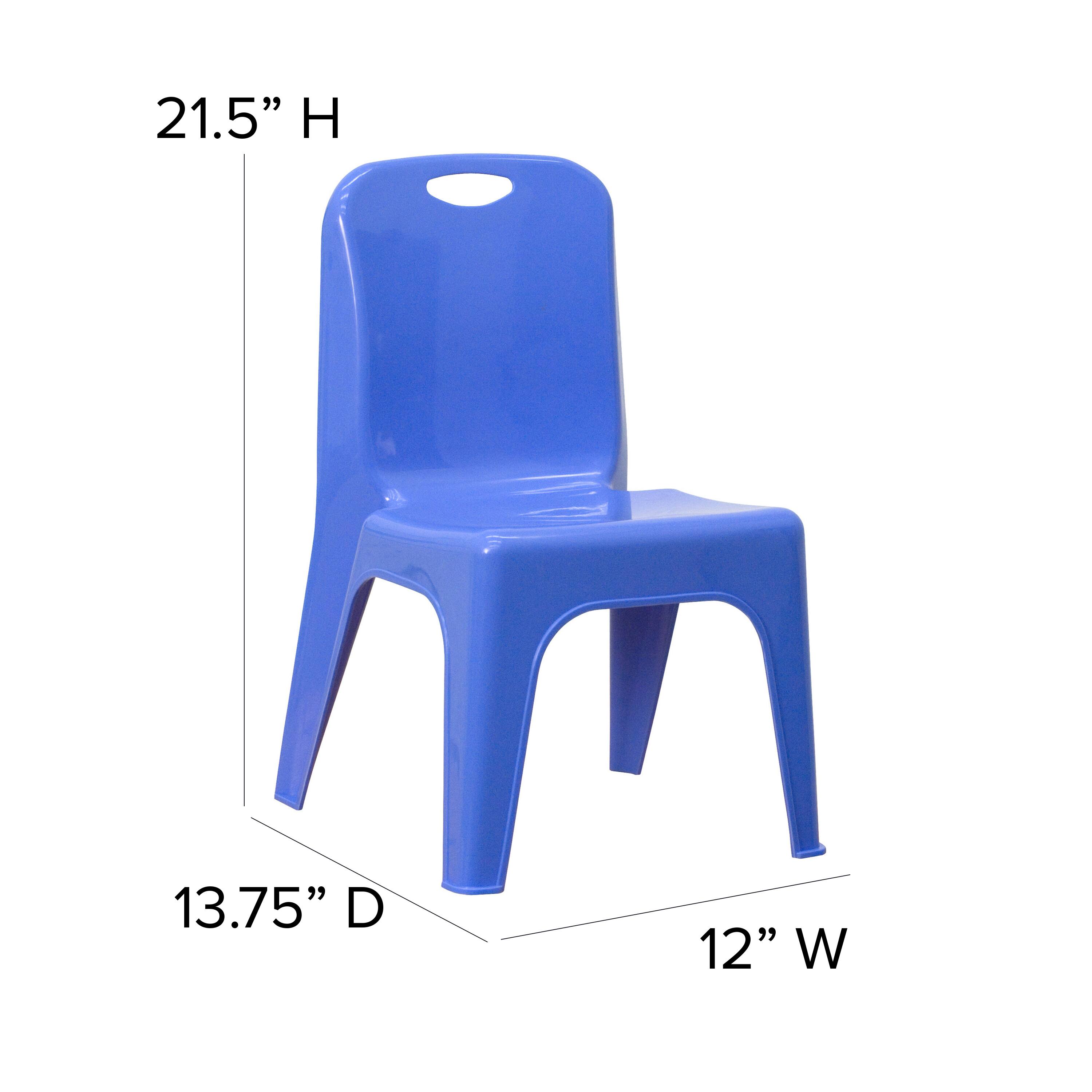 21.5" H  
13.75" D  
12" W