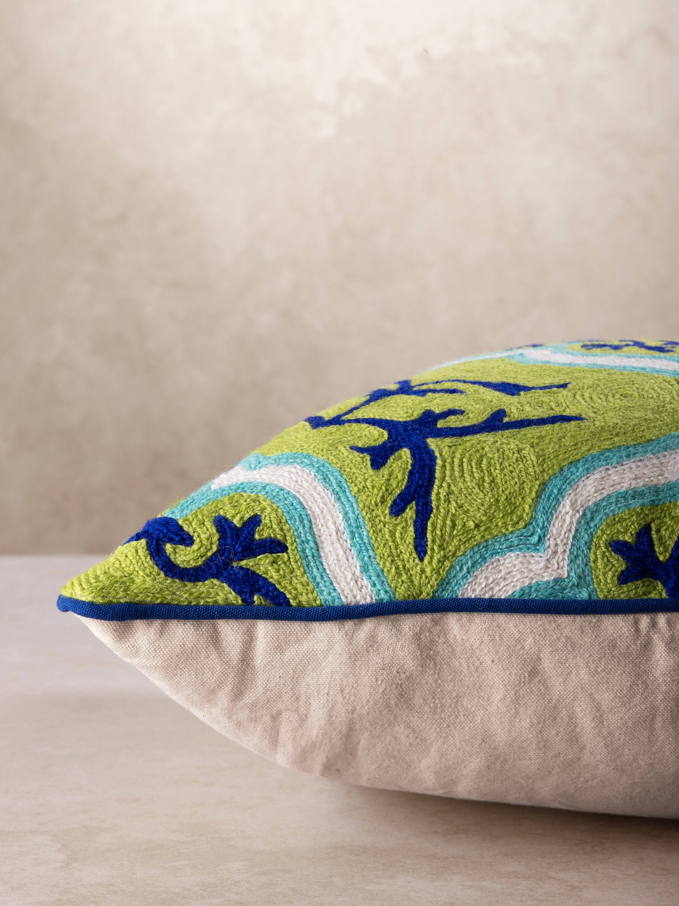Left. GAURI KOHLI - Matilda Pillow - Multicolored.