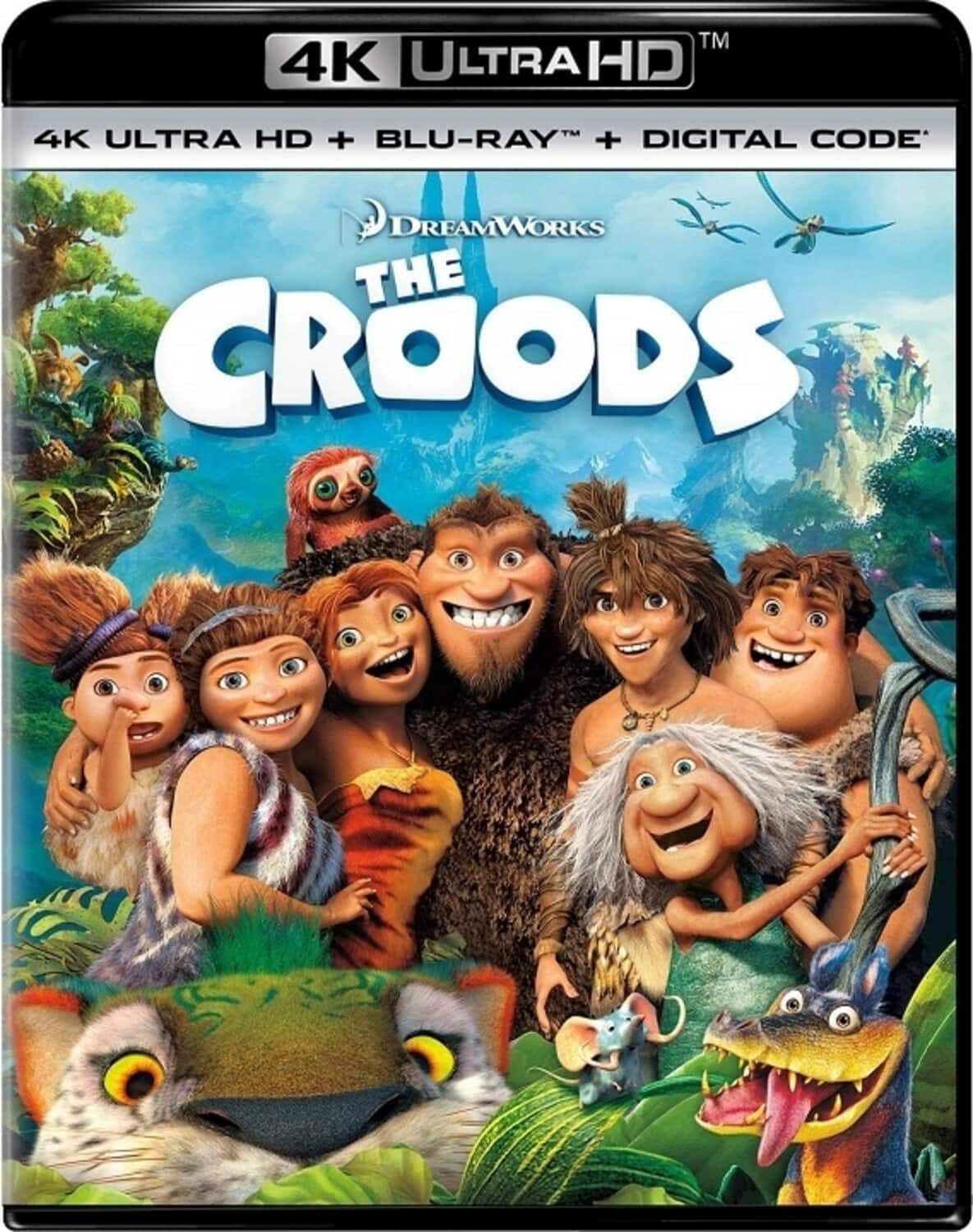 The Croods  - 4K Blu-Ray