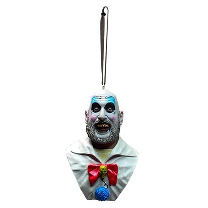 Front. Trick or Treat Studios - House of 1000 Corpses Holiday Horrors Ornament | Captain Spaulding - Blue.