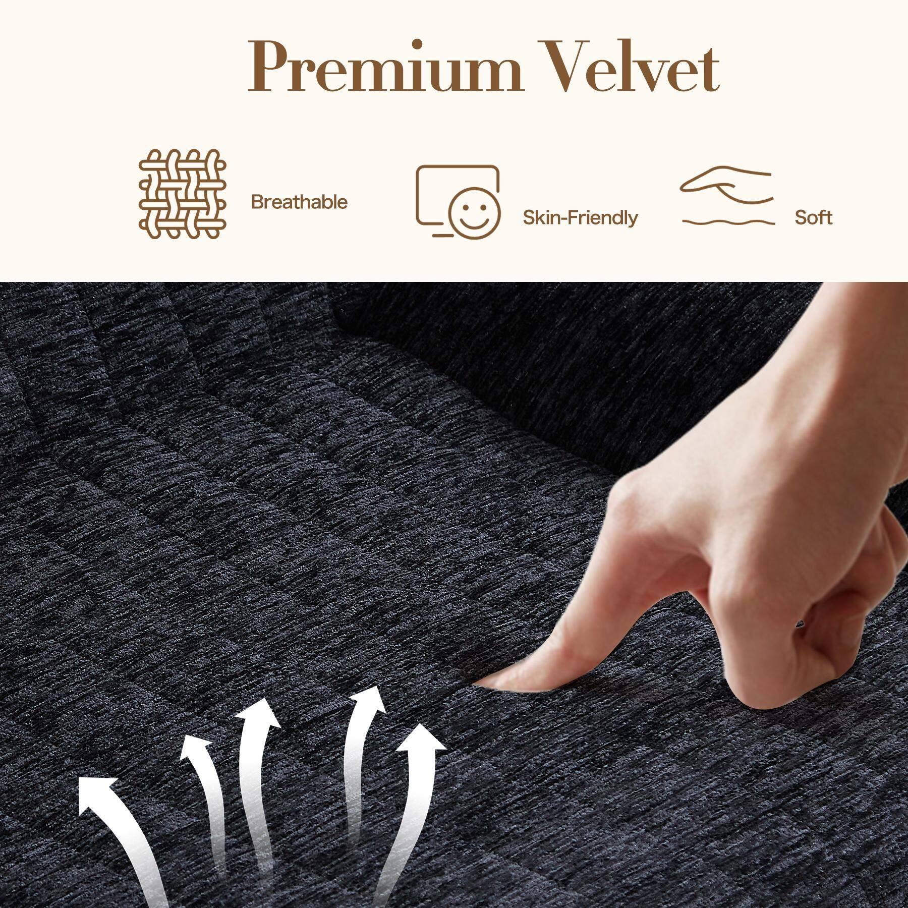 Premium Velvet

Breathable  
Skin-Friendly  
Soft