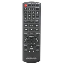 ZdalaMit - Replacement Remote N2QAYB000641 Sub N2QAYB000643 fit for Panasonic Compact Stereo System SC-HC35 SA-HC35 SCHC35 SAHC35 - Black