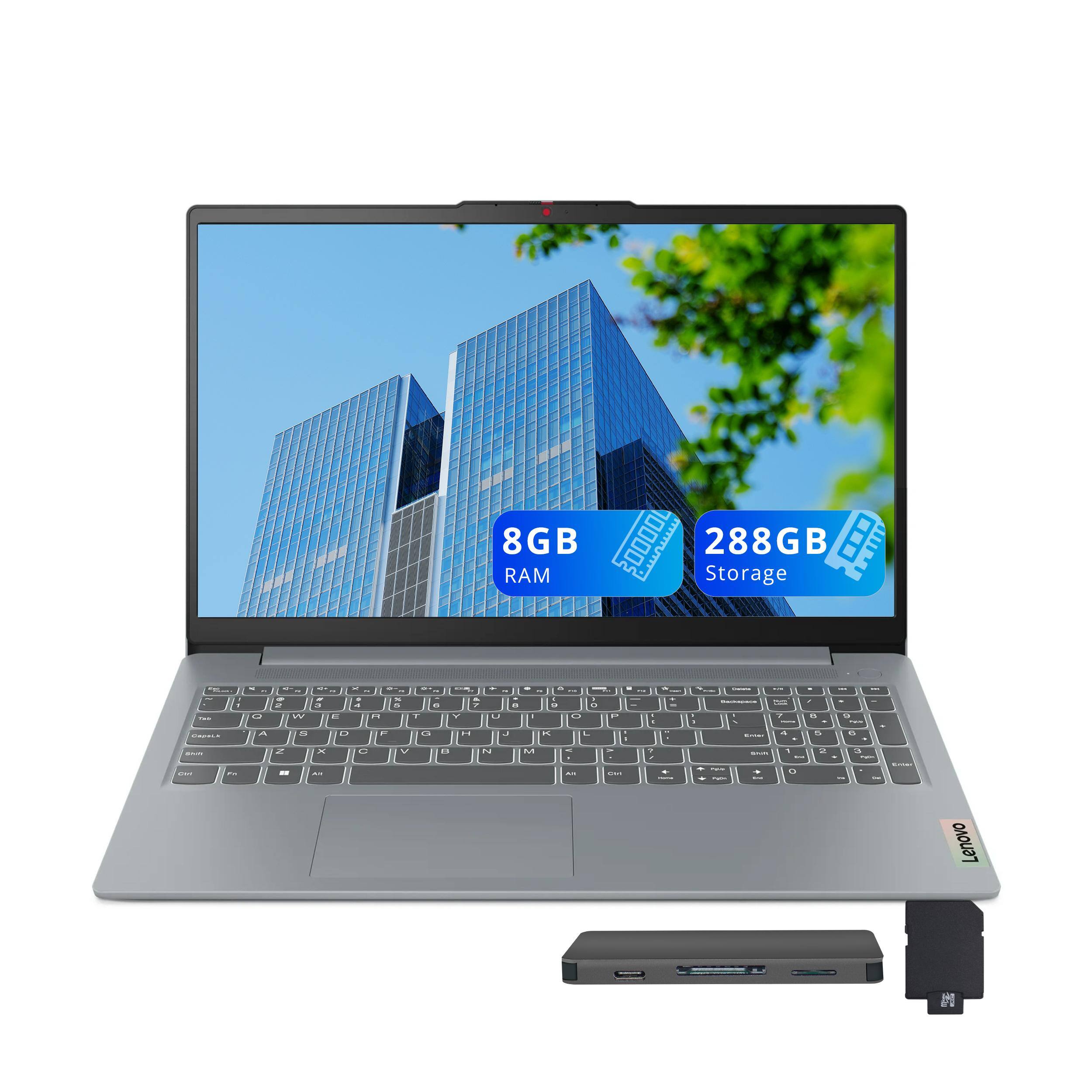 8GB RAM  
288GB Storage  
Lenovo