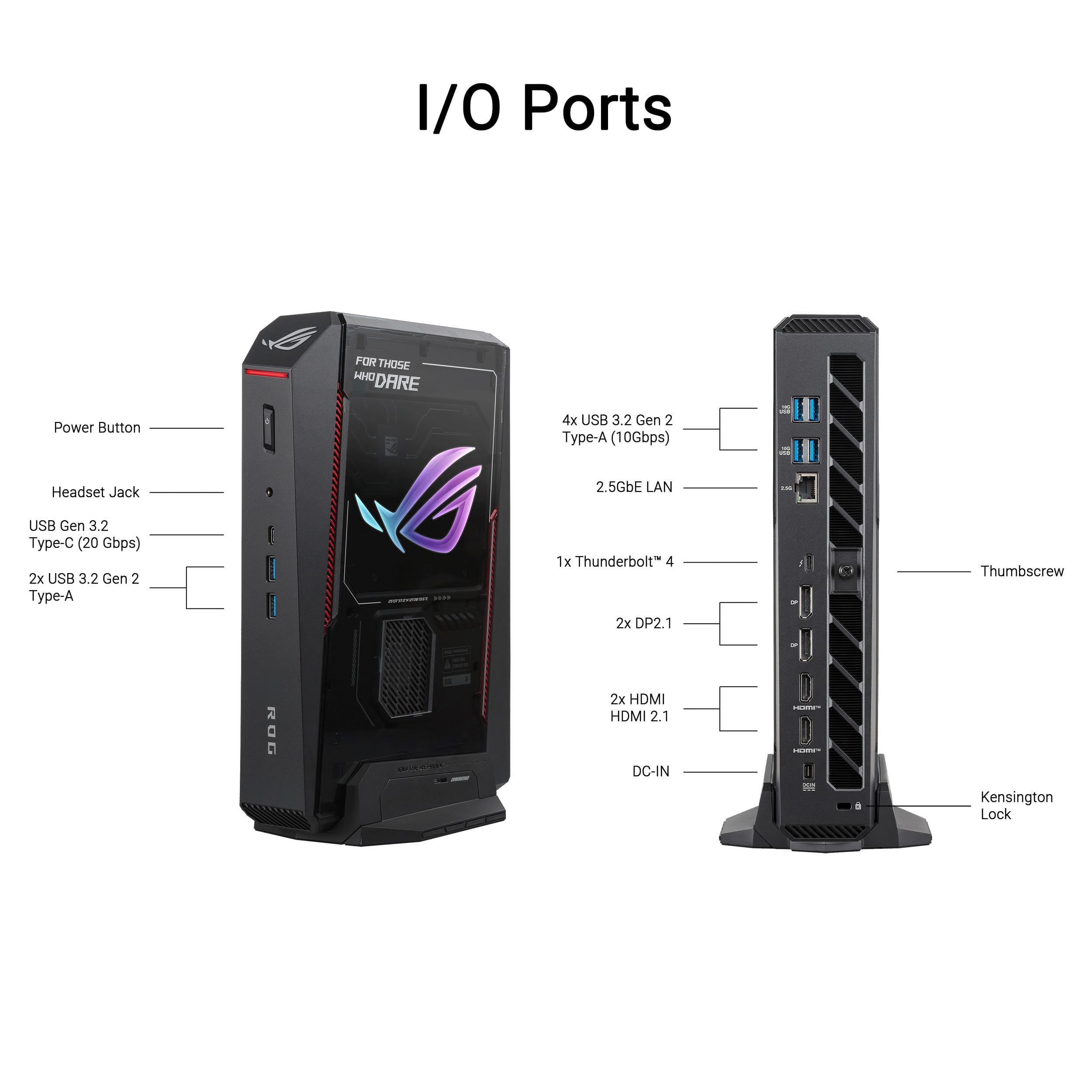 ASUS ROG NUC 16 AI Gaming Mini Desktop Intel Core Ultra 9 290HX