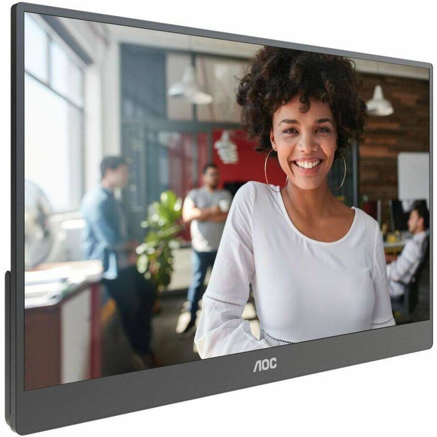 Alt View 8. Philips - 16T30 16" Class Full HD LED Monitor - 16:9 - Black.