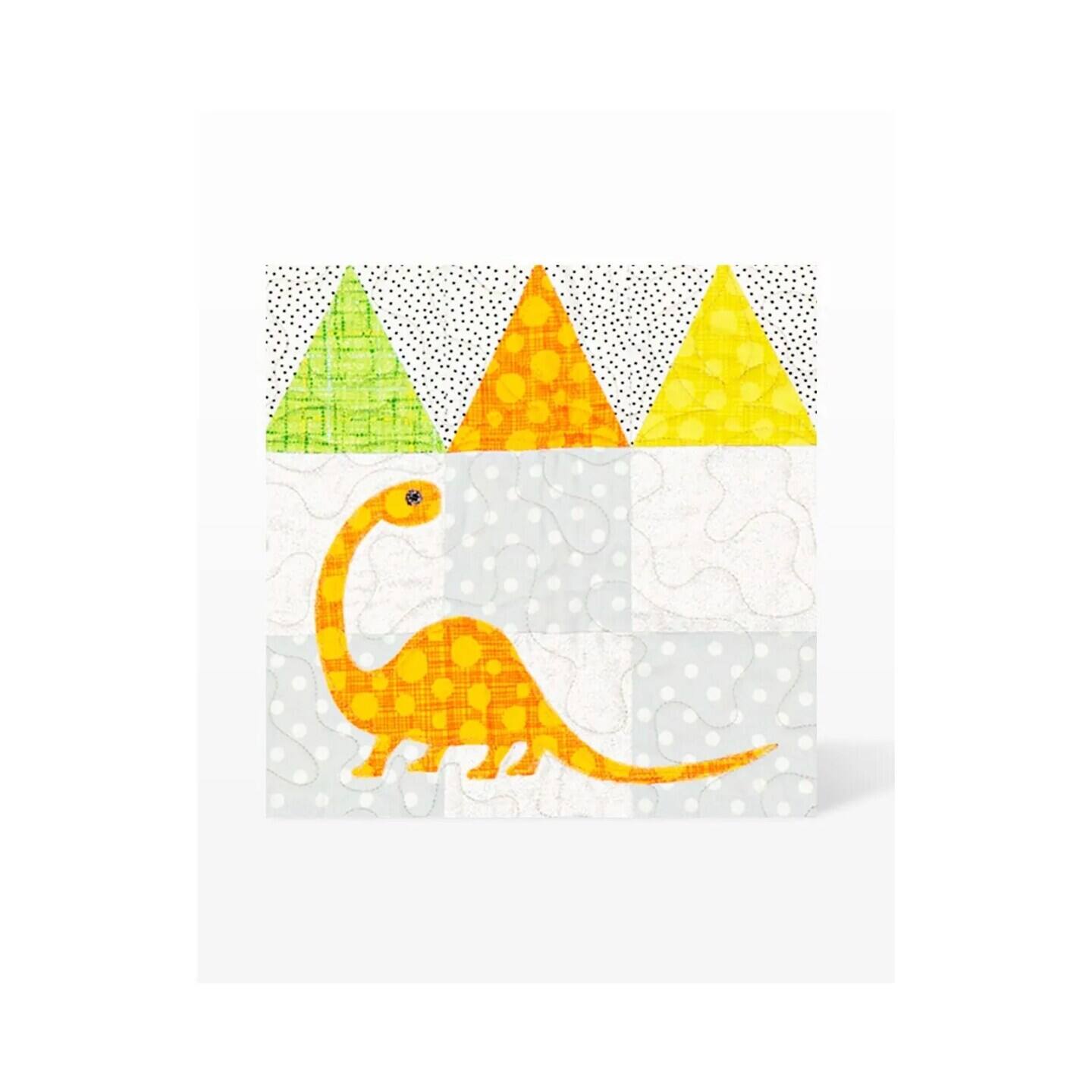 Angle. AccuQuilt - GO! Dinosaur Medley Die - Multicolor.