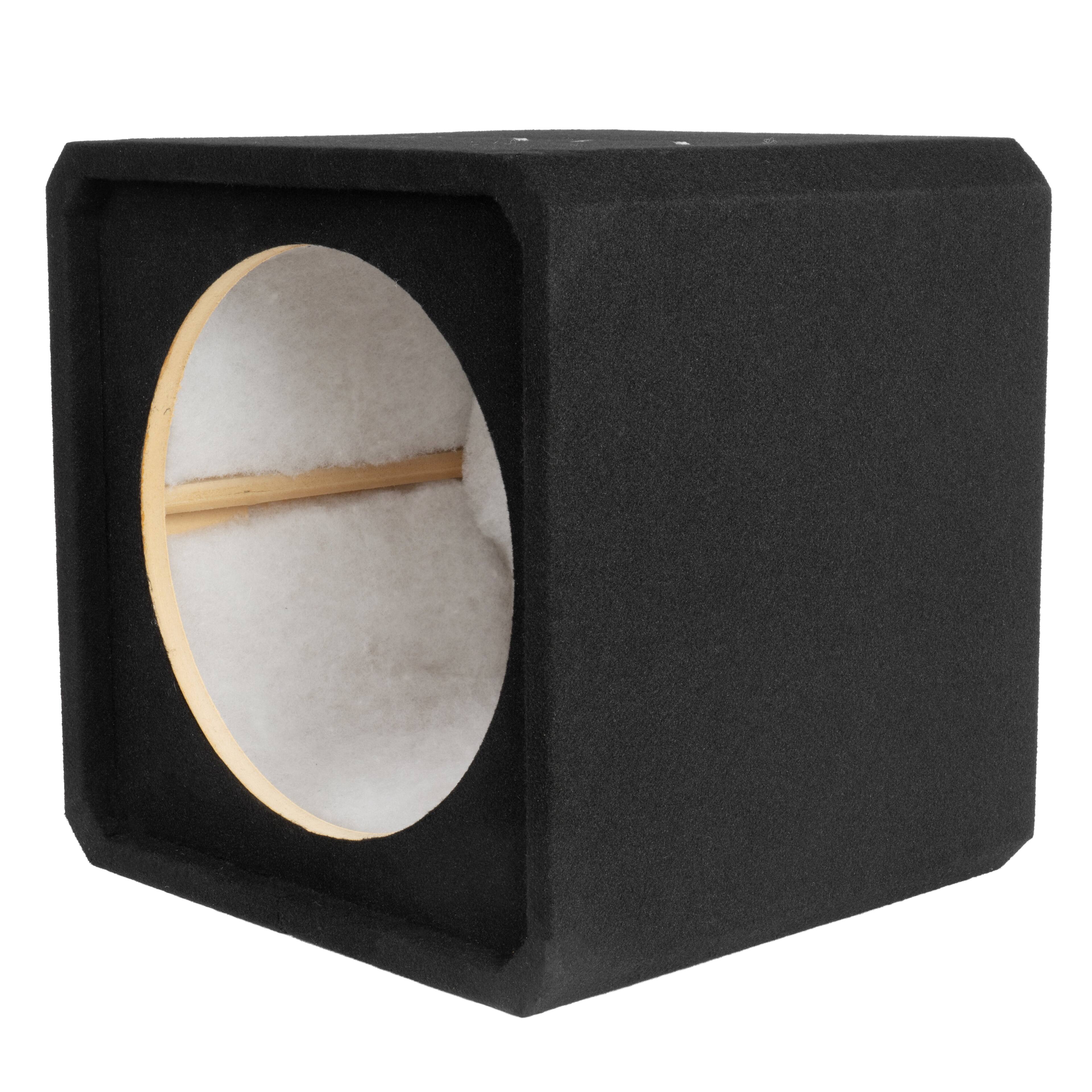 Left. NVX - NE151S Single 15" Sealed 3/4" MDF Subwoofer Enclosure.