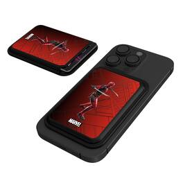 Keyscaper - Marvel MechLine Black Magnetic Credit Card Wallet - Deadpool